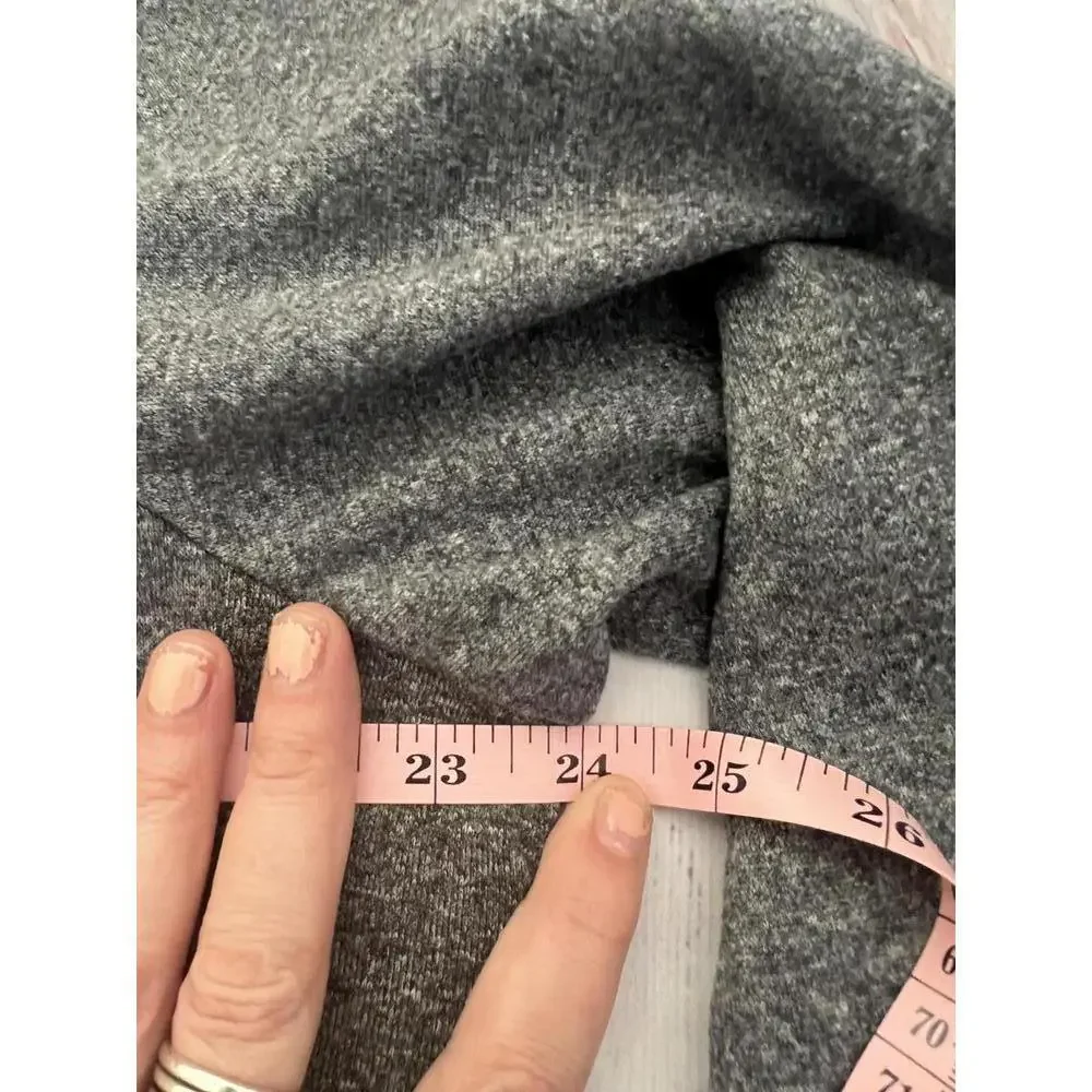 Columbia Men's Quarter-Zip Pullover - Comfortable Gray Fleece - L - Picture 4 of 5